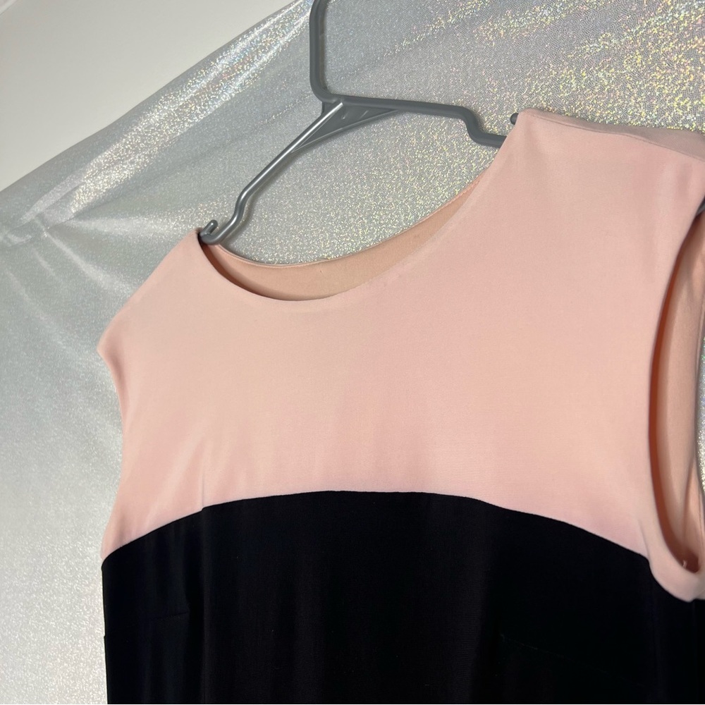 Frank Lyman dress pink black formal classy elegant pink and black ruffle bottom - Picture 9 of 9